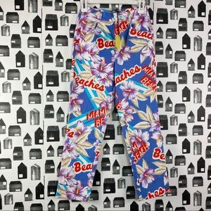 Urban Outfitters | NWT Miami Beach Floral Pants